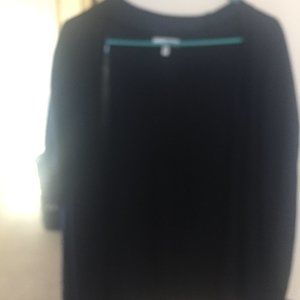 Thin navy short sleeve cardigan